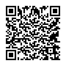 QR Code pour le numéro de téléphone +9514266197