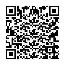 QR-code voor telefoonnummer +9514266210