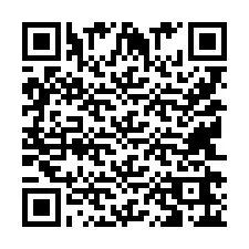 QR kód a telefonszámhoz +9514266217