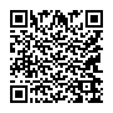 Código QR para número de teléfono +9514266235