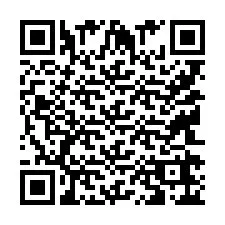 Kod QR dla numeru telefonu +9514266241