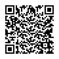 QR-koodi puhelinnumerolle +9514266256