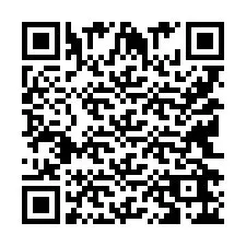 QR Code pour le numéro de téléphone +9514266262