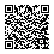 QR код за телефонен номер +9514266274