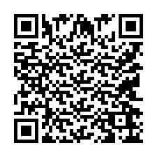 QR код за телефонен номер +9514266279