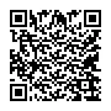 Codice QR per il numero di telefono +9514266377