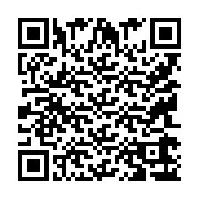 Código QR para número de teléfono +9514266381