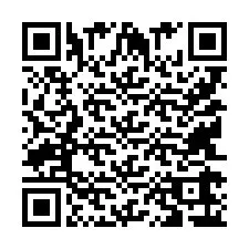 QR код за телефонен номер +9514266387