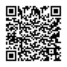 Código QR para número de telefone +9514266424