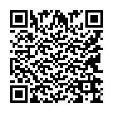 Código QR para número de teléfono +9514266452