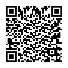 QR код за телефонен номер +9514266540