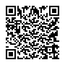 QR код за телефонен номер +9514266584