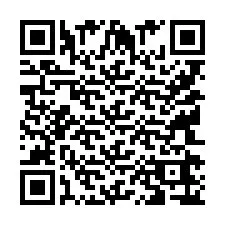 QR код за телефонен номер +9514266710