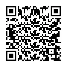 QR код за телефонен номер +9514266714