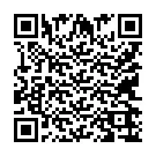 QR код за телефонен номер +9514266723