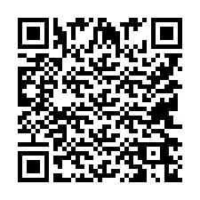 QR-koodi puhelinnumerolle +9514266827