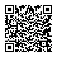 QR-koodi puhelinnumerolle +9514266835