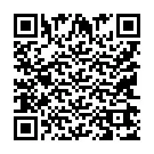 Codice QR per il numero di telefono +9514267009