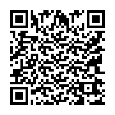 Código QR para número de telefone +9514267010