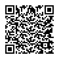 QR-код для номера телефона +9514267018