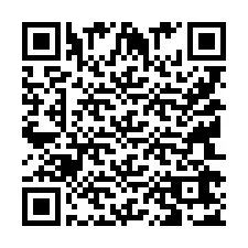 QR код за телефонен номер +9514267090