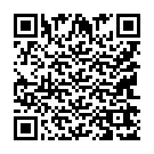 Código QR para número de telefone +9514267145