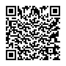 QR код за телефонен номер +9514267400