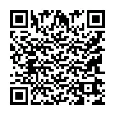 Codice QR per il numero di telefono +9514267405