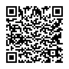 Código QR para número de telefone +9514267406