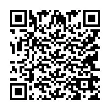 QR код за телефонен номер +9514267416