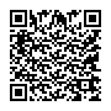 Código QR para número de telefone +9514267418