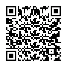 QR-koodi puhelinnumerolle +9514267424