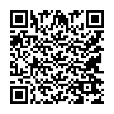 Código QR para número de telefone +9514267477