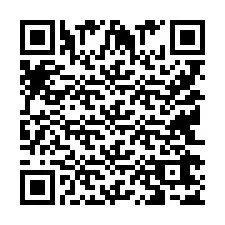 Código QR para número de telefone +9514267596