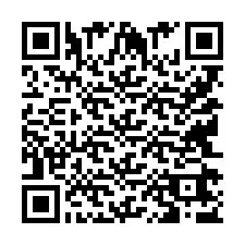 QR-code voor telefoonnummer +9514267606