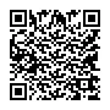 QR-Code für Telefonnummer +9514267616