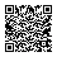 QR-code voor telefoonnummer +9514267803