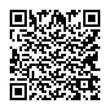 QR kód a telefonszámhoz +9514267812