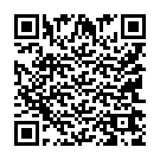 Kod QR dla numeru telefonu +9514267814