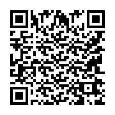 QR код за телефонен номер +9514267815