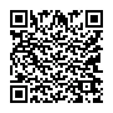 Código QR para número de telefone +9514267834