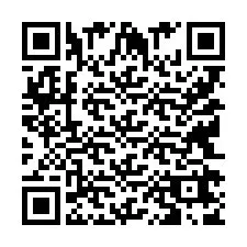 QR-code voor telefoonnummer +9514267842