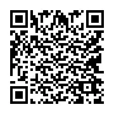 QR код за телефонен номер +9514267866