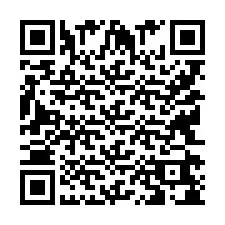 QR код за телефонен номер +9514268002