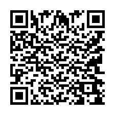 Código QR para número de telefone +9514268034