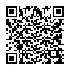 QR Code pour le numéro de téléphone +9514268242