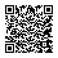 QR-koodi puhelinnumerolle +9514268283