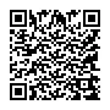 Código QR para número de telefone +9514268304