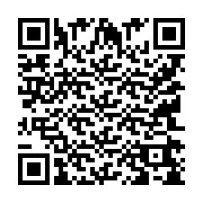 QR-koodi puhelinnumerolle +9514268504