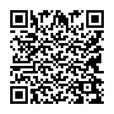 QR-code voor telefoonnummer +9514269262